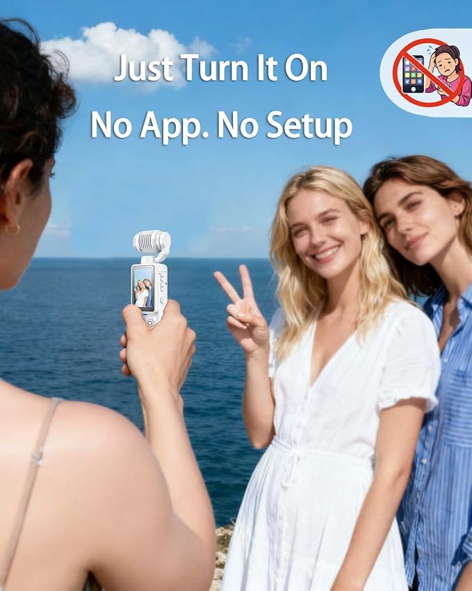 OZCT - 4K Ultra HD Handheld Gimbal Camera ©